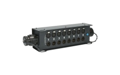 Stagebox audio profesional Klotz TrussLink 8x XLR 3p F||M - 2x RMP 25p F/M8-channel - single ground